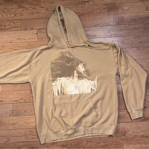 Taylor Swift Beige Hoodie Girl Teen Large
